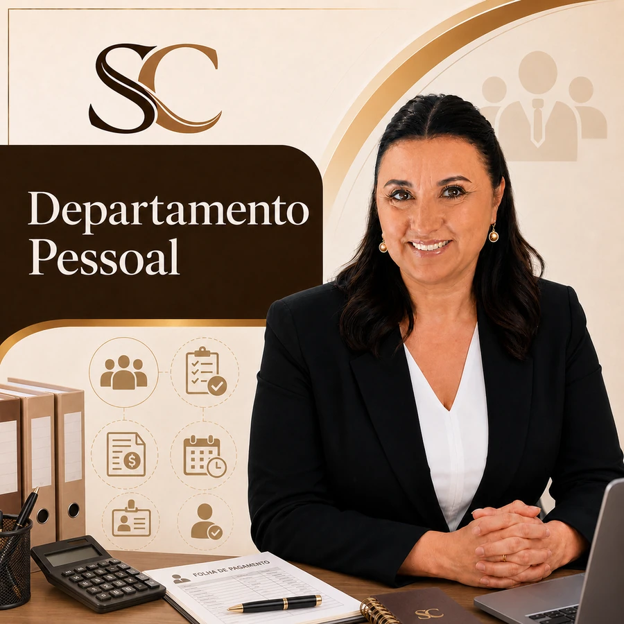 Card de serviço Departamento Pessoal